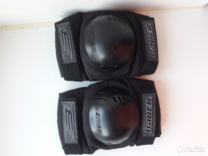 Ролики Re-action 33-36 р и защита Bauer