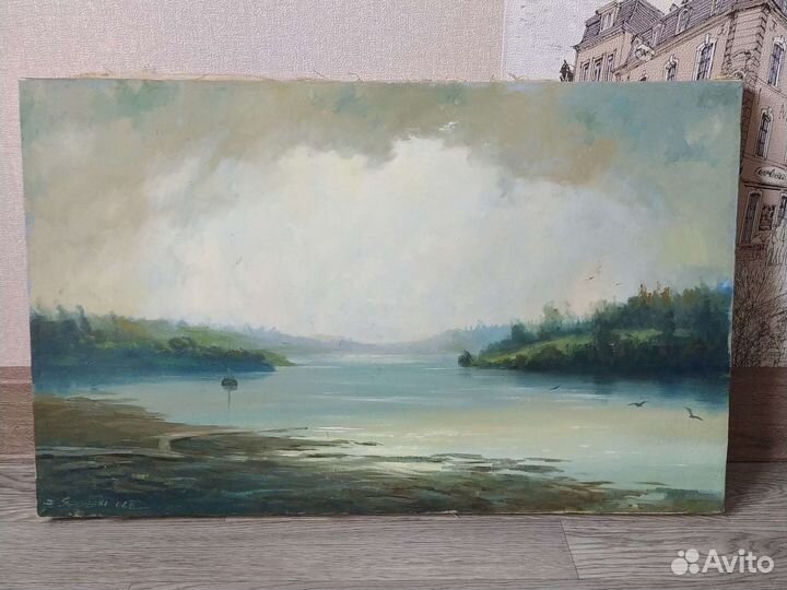 Картина маслом на холсте пейзаж