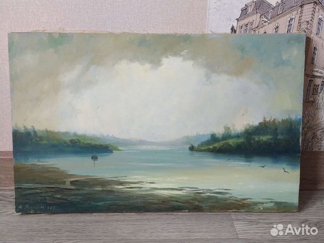 Картина маслом на холсте пейзаж