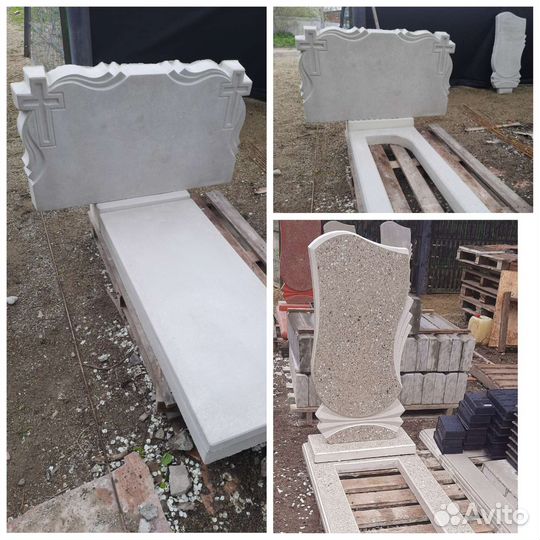 Памятники из бетона