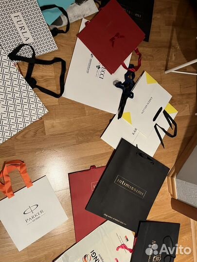 Пакеты брендовые новые