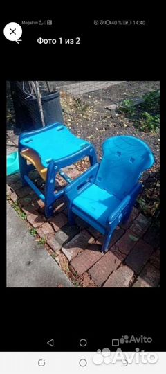 Столик со стульчиком