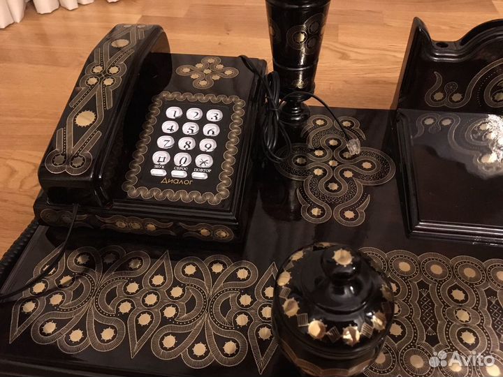 Набор для кабинета. Кубачинская работа