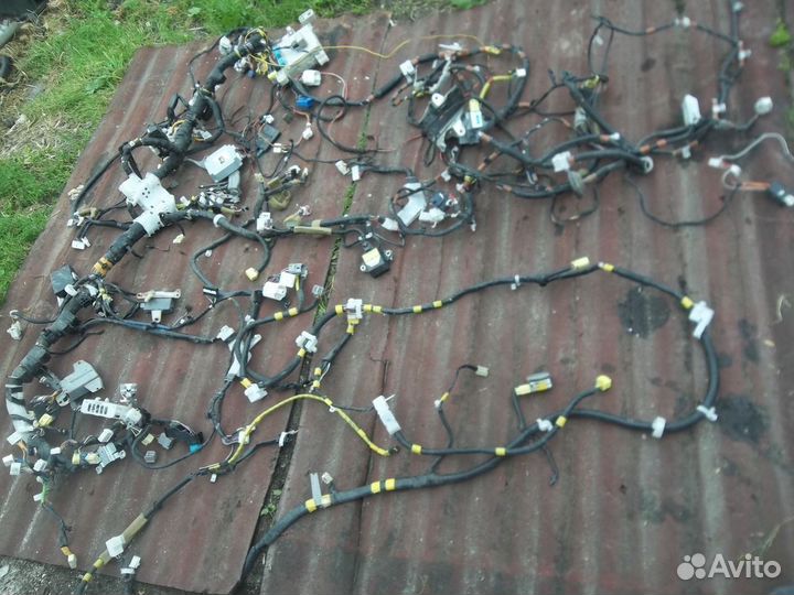 Toyota Land Cruiser 120 проводка салона