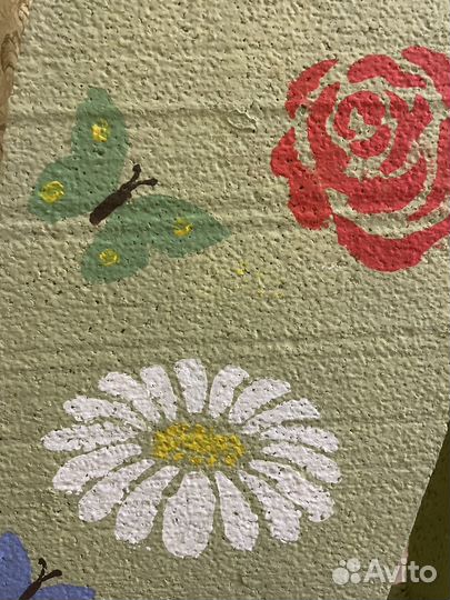 Метровая цифра 4 для девочки