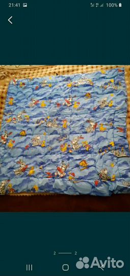 Детское одеяло новое