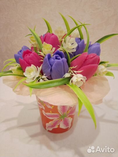 Букет из мыла ручной работы (мини)