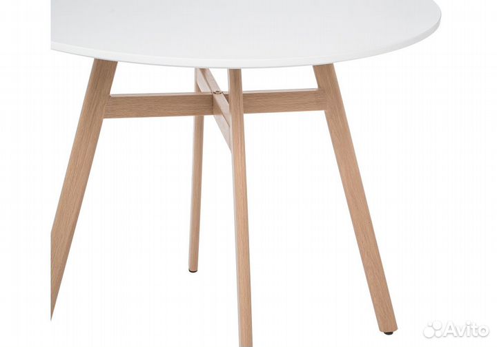 Обеденная группа «Арги 90 light purple / white / wood»