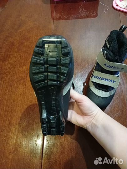 Лыжные ботинки детские 30