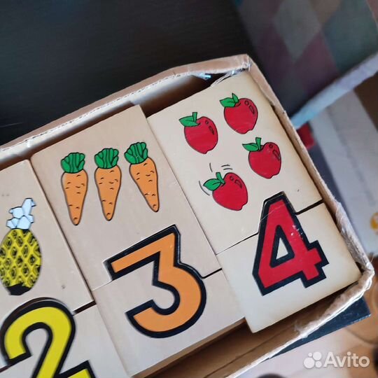 Деревянные пазлы для малышей