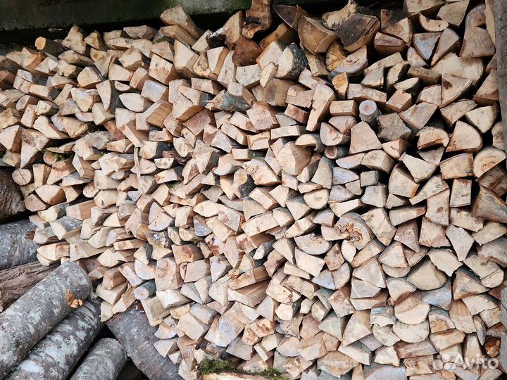 Дрова сухие в мешках