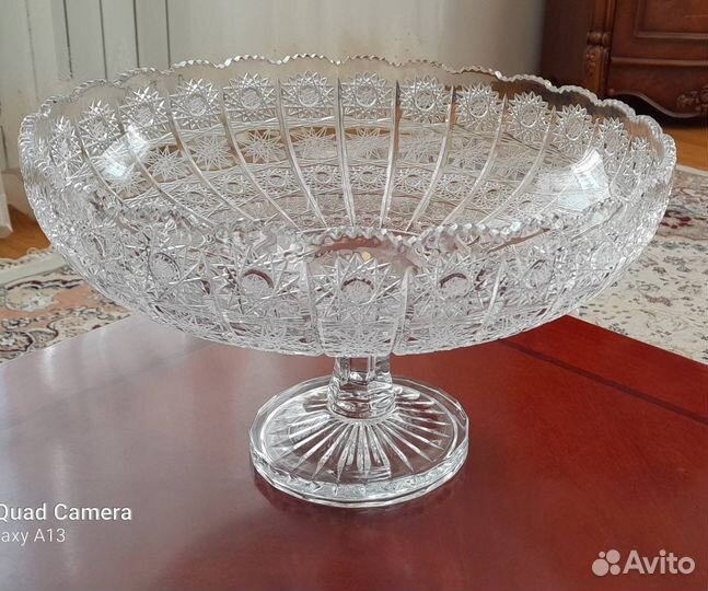 Вазы хрусталь Ручной