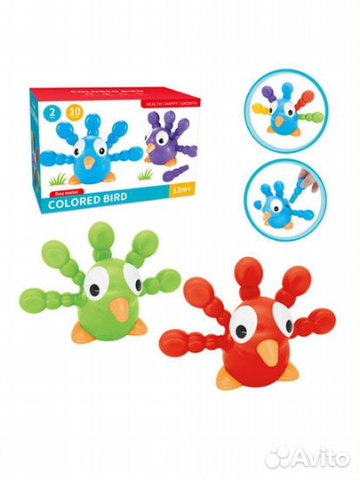 Сортер Птички, коробка