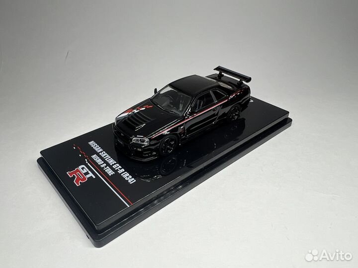 Nissan Skyline GT-R R34 inno 64 1:64