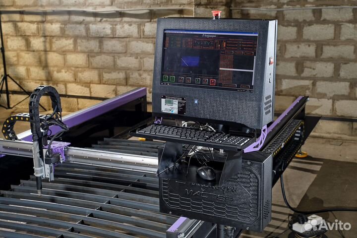 Станок плазменной резки 1250х2500
