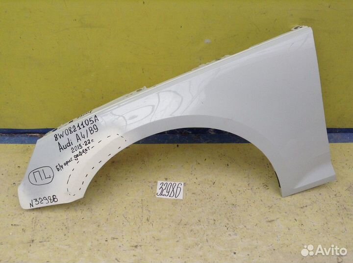 Audi A4 B9 Крыло Переднее Левое