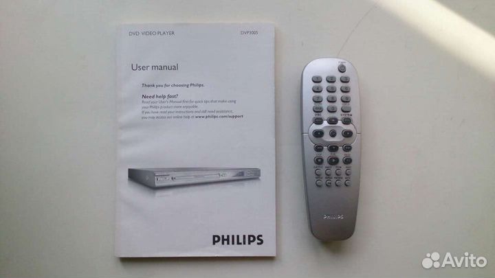 DVD плеер Philips dvр3005