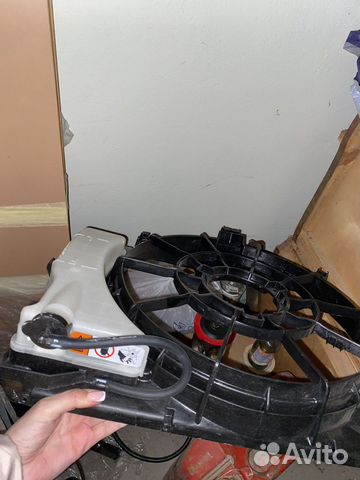 Кожух вентилятора охлаждения в сборе