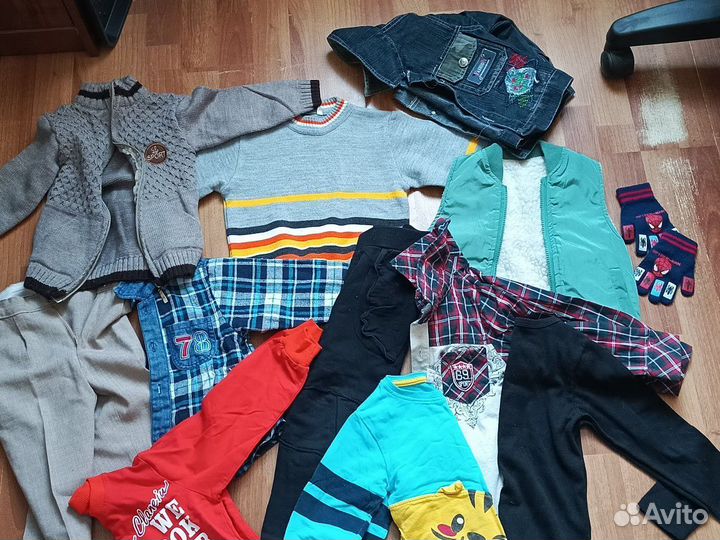 Вещи пакетом на мальчика 92 98