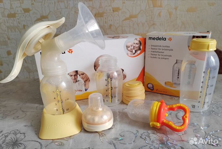 Молокоотсос medela ручной