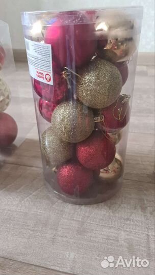 Набор елочных украшений
