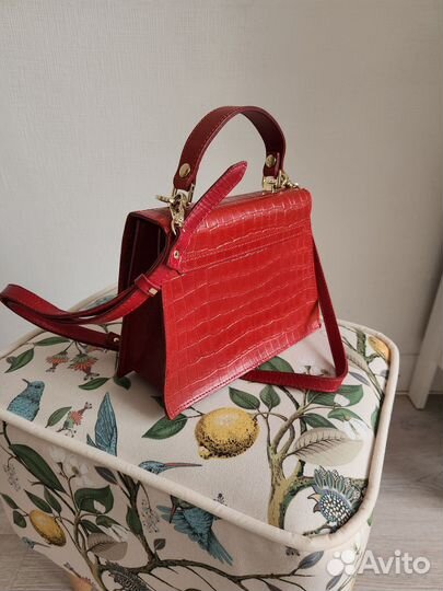 Сумка женская натуральная кожа кросс боди