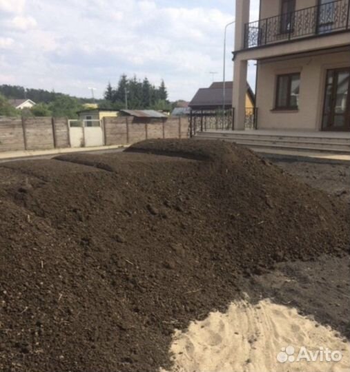 Доставка почвогрунта