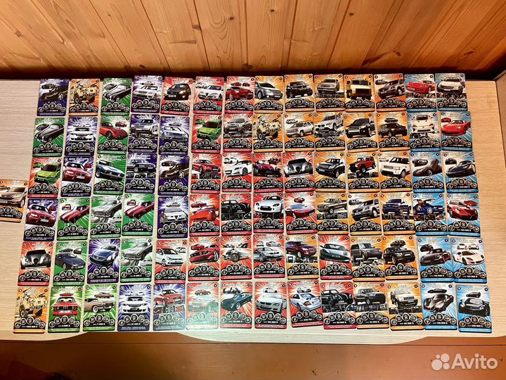 Карточки, журналы и сундучок «Супергонки»