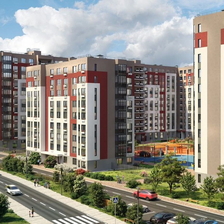 2-к. квартира, 76,4 м², 10/10 эт.