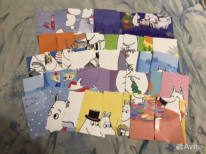 Наклейки Муми-тролли Лента 2020