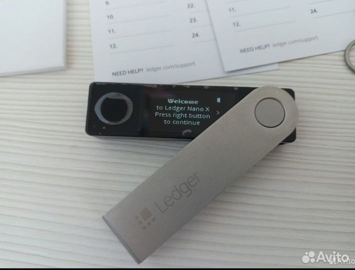 Ledger nano x (новый)