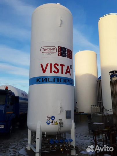 Холодный криогенный газификатор Гхк-10 Виста