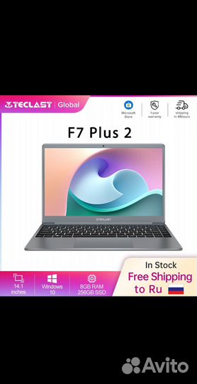 Ноутбук Teclast F7 Plus 2