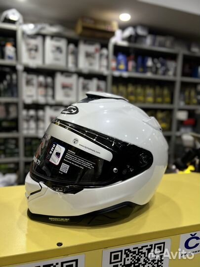 Мотошлем HJC rpha71 pearl white (L)