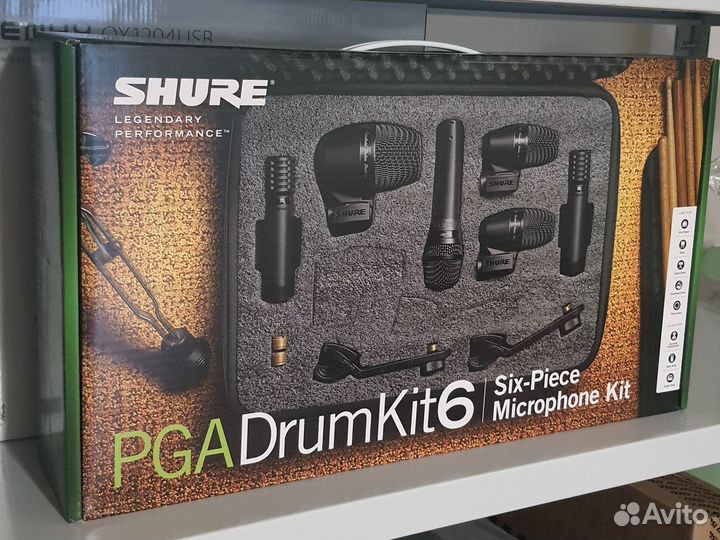 Shure pgadrumkit6 Комплект микрофонов для ударных