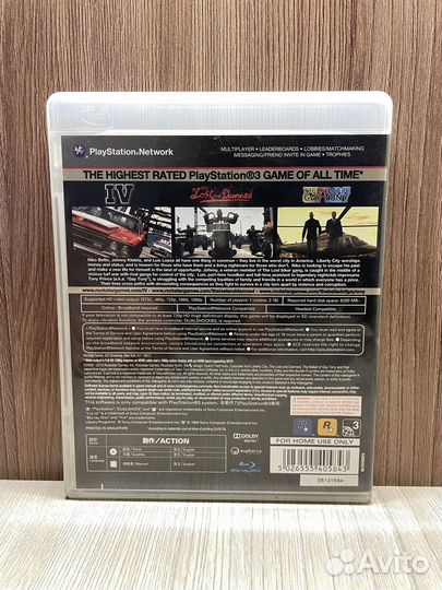 Grand Theft Auto IV (Игра PS3)