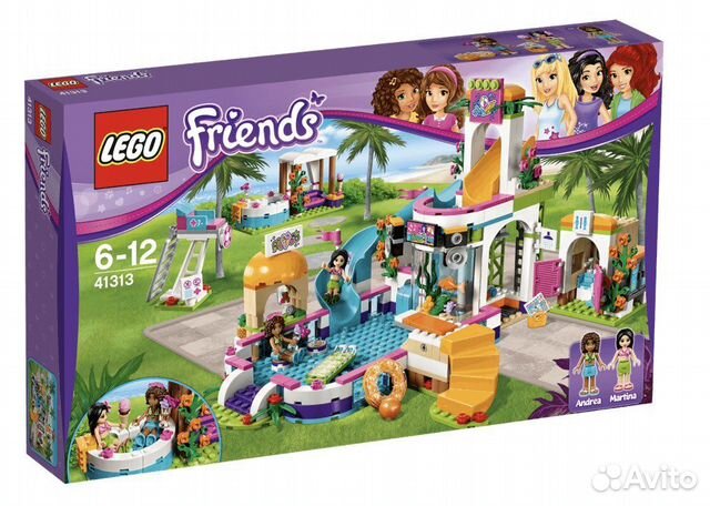 Lego Friends бассейн