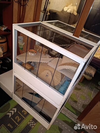 Клетка Витрина для шиншилл, дегу, белки, хомяков