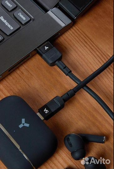 Кабель Accesstyle AC50-T100 USB Type-C Black