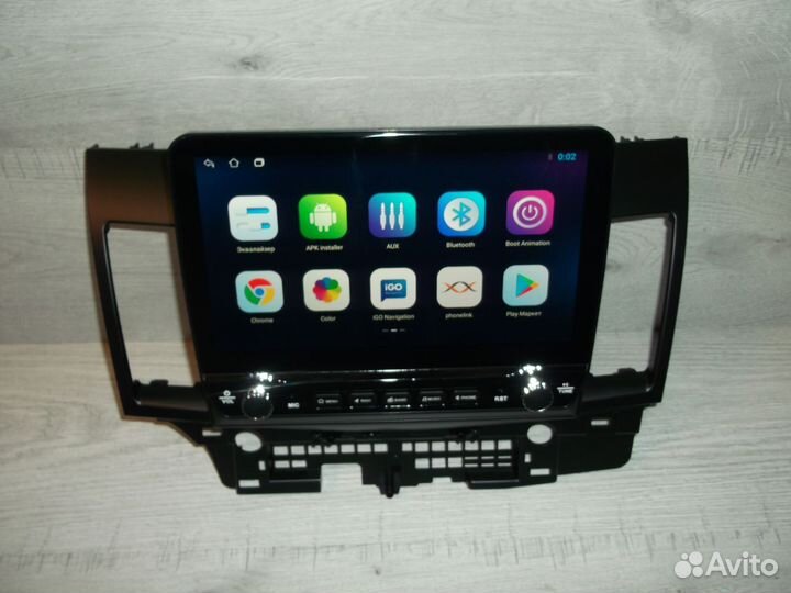 Mitsubishi Lancer X 4/64+sim Android магнитола