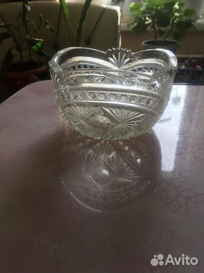 Ваза хрустальная СССР
