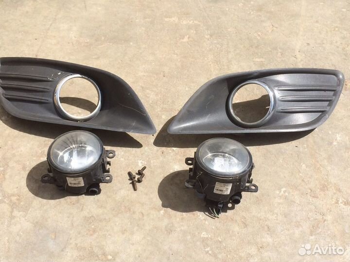 Противотуманки комплект Форд Фокус 2 рестайлинг