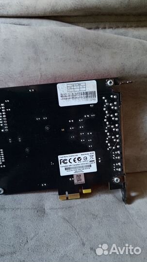 Звуковая карта Creative PCI-E Sound Blaster Z SE