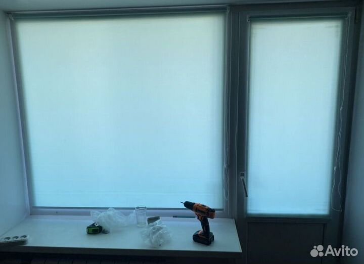 Рулонные шторы мини D1057