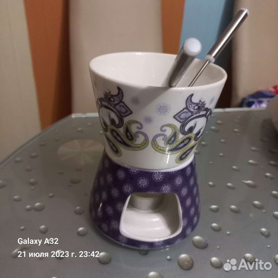 Фондю керамическая