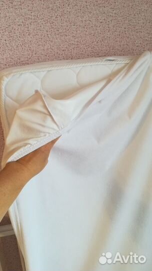 Детская кровать белая +. 60*120