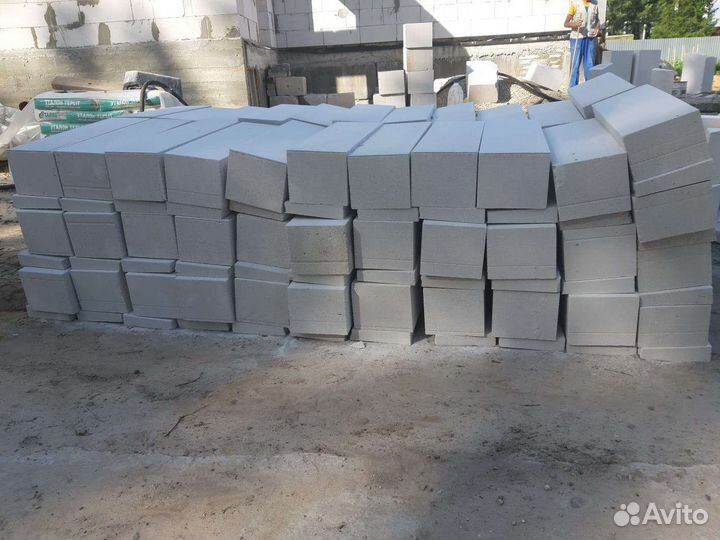 Остатки газоблока после пилки