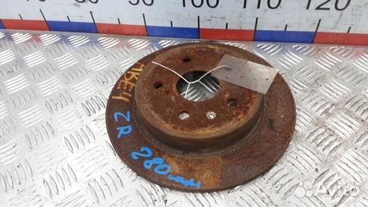 Диск тормозной задний suzuki SX4 YA11S (ABE04L904)