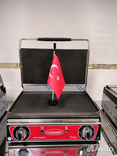 Гриль контактный прижимной тостер