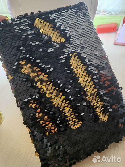 Блокнот с пайетками